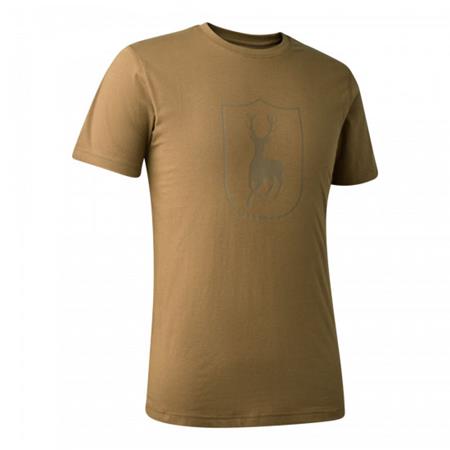 Tee Shirt Manches Courtes Homme Deerhunter Logo - Rouille