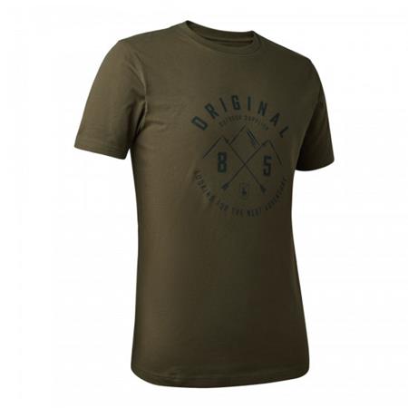 Tee Shirt Manches Courtes Homme Deerhunter Nolan - Vert