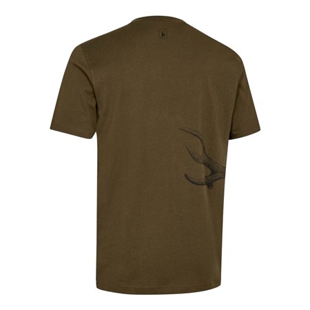 TEE SHIRT MANCHES COURTES HOMME DEERHUNTER OLIVER - FALLEN LEAF