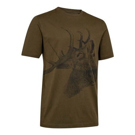 Tee Shirt Manches Courtes Homme Deerhunter Oliver - Fallen Leaf