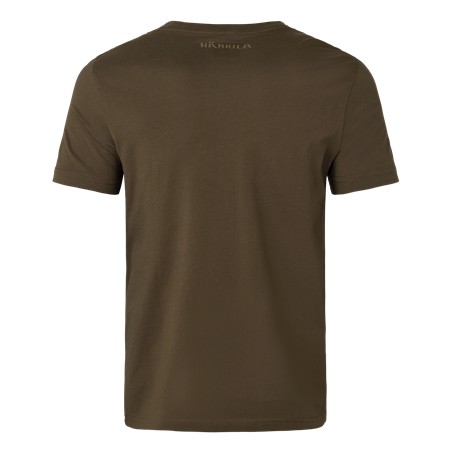 TEE SHIRT MANCHES COURTES HOMME HARKILA ANNIVERSARY S/S - WILLOW GREEN