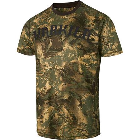 Tee Shirt Manches Courtes Homme Harkila Lynx - Forest Green