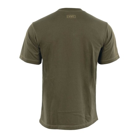 TEE SHIRT MANCHES COURTES HOMME HART LODGE-S - DARK OLIVE