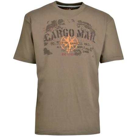 Tee Shirt Manches Courtes Homme Idaho Cargo - Marron