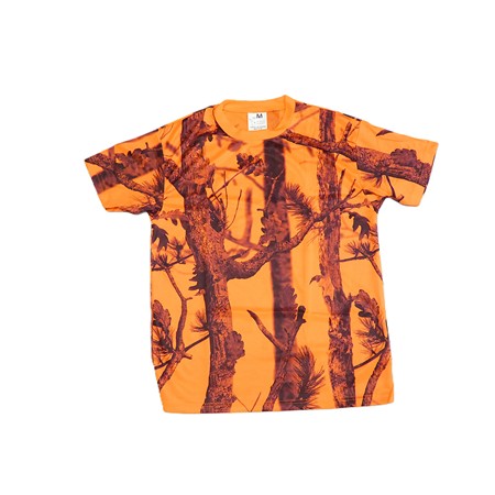 Tee-Shirt Manches Courtes Homme Percussion Fluo - Ghostcamo Blaze - M