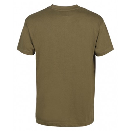 TEE-SHIRT MANCHES COURTES HOMME PERCUSSION SERIGRAPHIE - PALOMBE - KAKI