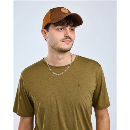 TEE SHIRT MANCHES COURTES HOMME PINEWOOD FINNVEDEN FOREST - OLIVE GREEN