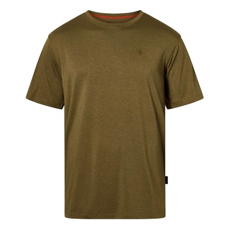 Tee Shirt Manches Courtes Homme Pinewood Finnveden Forest - Olive Green