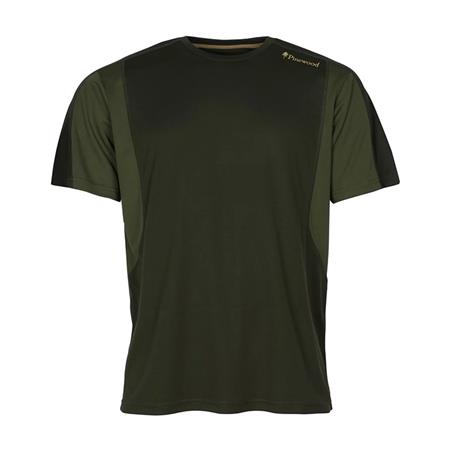 Tee Shirt Manches Courtes Homme Pinewood Finnveden Function - Vert