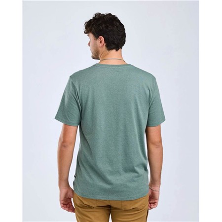 TEE SHIRT MANCHES COURTES HOMME PINEWOOD FINNVEDEN RECYCLED OUTDOOR - AQUAGR.MEL CAMPSITE