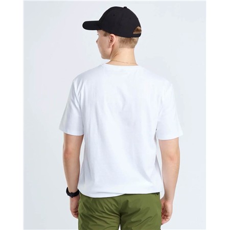 TEE SHIRT MANCHES COURTES HOMME PINEWOOD FINNVEDEN RECYCLED OUTDOOR - WHITEMEL ADVENTURE