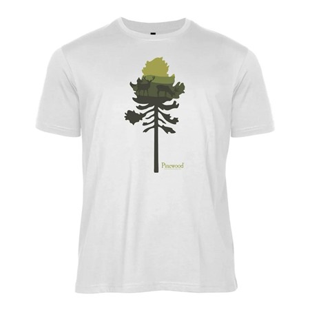 Tee Shirt Manches Courtes Homme Pinewood Finnveden Recycled Outdoor - Whitemel Adventure