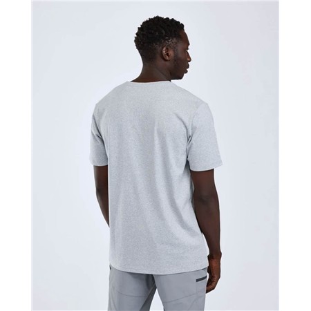 TEE SHIRT MANCHES COURTES HOMME PINEWOOD FISHING - L.GREY MEL PIKE