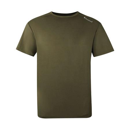 Tee Shirt Manches Courtes Homme Pinewood Function - Moss Green