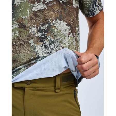 TEE SHIRT MANCHES COURTES HOMME PINEWOOD FURUDAL CAMOU - STRATA