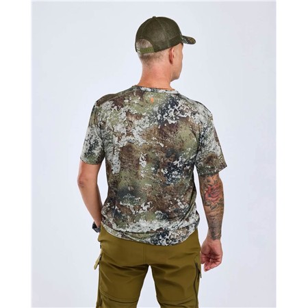 TEE SHIRT MANCHES COURTES HOMME PINEWOOD FURUDAL CAMOU - STRATA