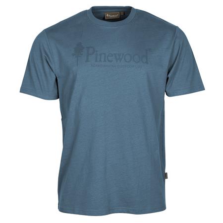 TEE-SHIRT MANCHES COURTES HOMME PINEWOOD OUTDOOR LIFE - BLEU