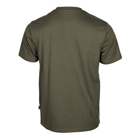 TEE SHIRT MANCHES COURTES HOMME PINEWOOD OUTDOOR LIFE - VERT