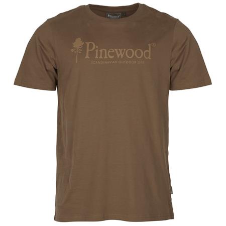 TEE SHIRT MANCHES COURTES HOMME PINEWOOD OUTDOOR LIFE - VERT