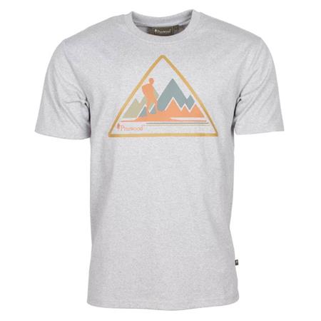 Tee Shirt Manches Courtes Homme Pinewood Outdoor Trekker - Gris