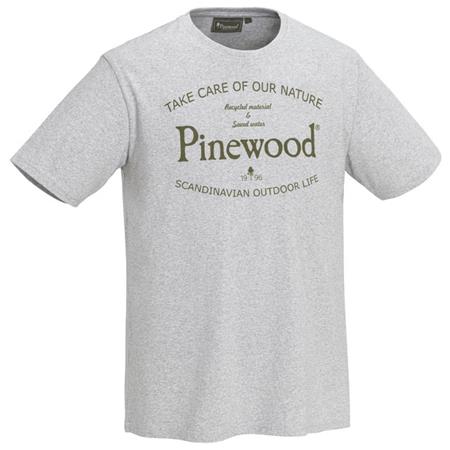 Tee Shirt Manches Courtes Homme Pinewood Save Water - Gris