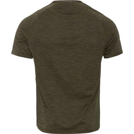 TEE SHIRT MANCHES COURTES HOMME SEELAND ACTIVE S/S - VERT