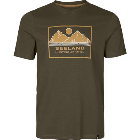 Tee Shirt Manches Courtes Homme Seeland Kestrel - Marron