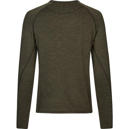 TEE-SHIRT MANCHES COURTES HOMME SEELAND PEAK - PINE GREEN MELANGE