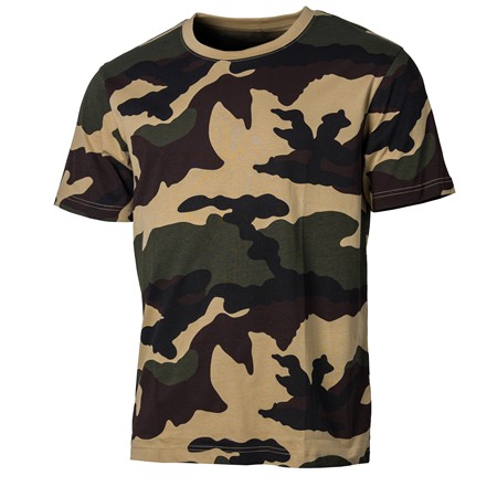 Tee Shirt Manches Courtes Homme Treeland - Camo