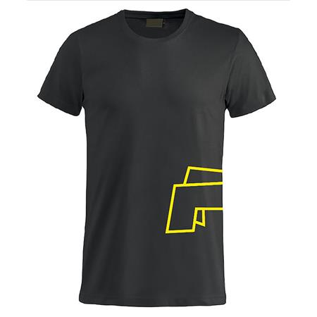 Tee Shirt Manches Courtes Homme Zotta Forest Sprint - Noir