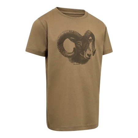 Tee Shirt Manches Courtes Junior Deerhunter Youth Luke - Driftwood