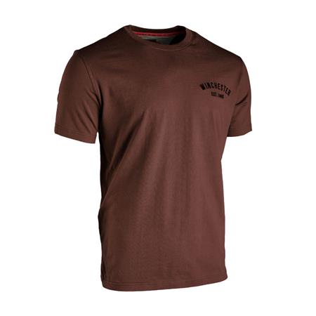 Tee Shirt Manches Courtes Winchester Colombus - Marron