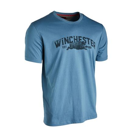 Tee Shirt Manches Courtes Winchester Vermont - Bleu