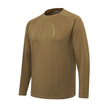 Tee Shirt Manches Longues Homme Beretta Ortles Ls - Otter