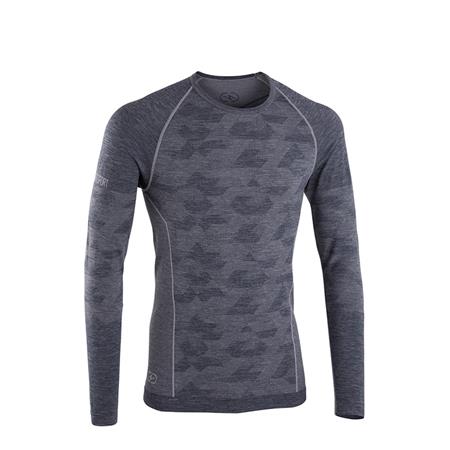 Tee Shirt Manches Longues Homme Damart Dynamic Climatyl - Gris