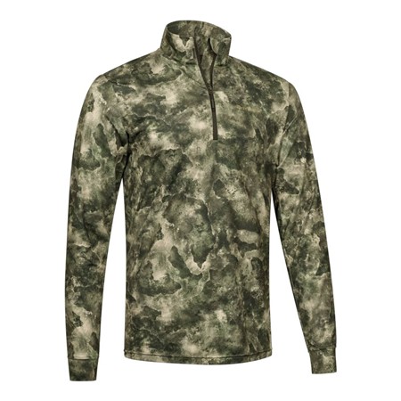 Tee Shirt Manches Longues Homme Deerhunter Game ½-Zip Ls - Mimicry