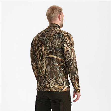 TEE SHIRT MANCHES LONGUES HOMME DEERHUNTER GAME ZIP - REALTREE MAX 7
