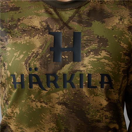 TEE SHIRT MANCHES LONGUES HOMME HARKILA DEER STALKER CAMO L/S - AXIS MSP FOREST GREEN