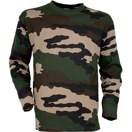 Tee Shirt Manches Longues Homme Percussion - Camo