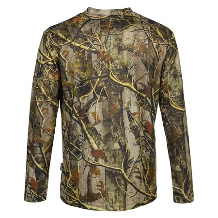 TEE SHIRT MANCHES LONGUES HOMME PERCUSSION - GHOST CAMO FOREST EVO
