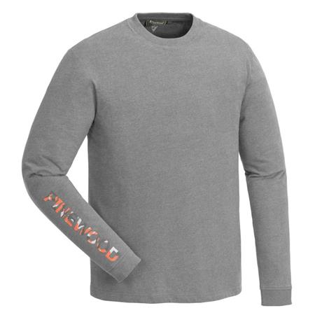 Tee Shirt Manches Longues Homme Pinewood Bolmen L/S - Gris