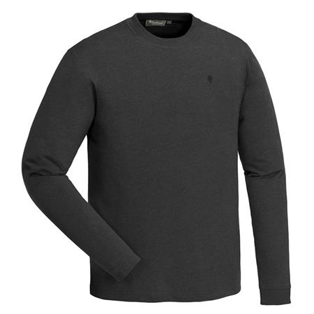 Tee Shirt Manches Longues Homme Pinewood Peached L/S - Noir