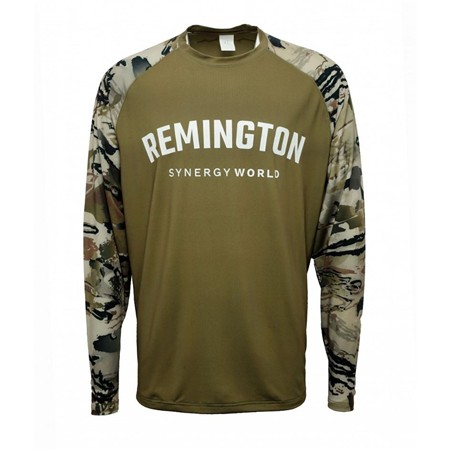 Tee Shirt Manches Longues Homme Remington Inside Fit Ii Safari - Vert