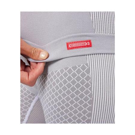 TEE SHIRT MANGAS COMPRIDAS MULHER DAMART TEE SHIRT THERMOLACTY ENERGY 3 COL ZIP - CINZA