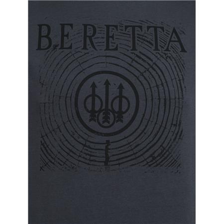 TEE-SHIRT MANICHE CORTE UOMO BERETTA FIR - EBANO