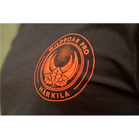 TEE SHIRT MANICHE CORTE UOMO HARKILA GAME S/S - SHADOW BROWN WILDBOAR