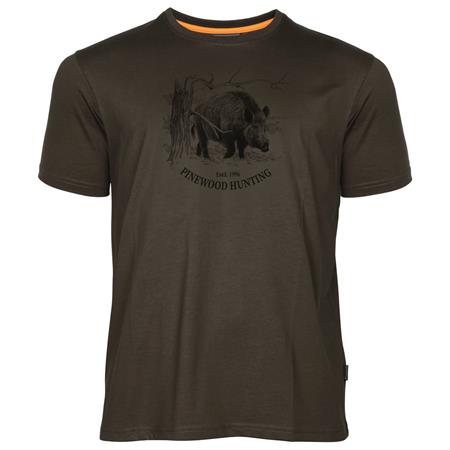 Tee Shirt Voor Mannen Pinewood Wild Boar