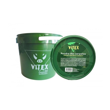 TILTRÆKNINGSMIDDEL TIL VILDSVIN VITEX KARPATERNES PULVER - 2.5KG