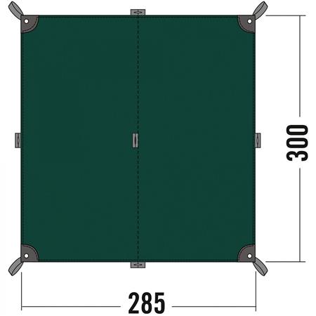 TOILE TATONKA TARP 2 - POLYESTER