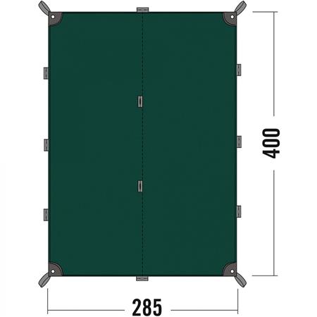 Toile Tatonka Tarp 4 - Polyester